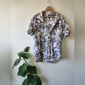 Dolce & Gabana 100% linen button up shirt 😍Size 62